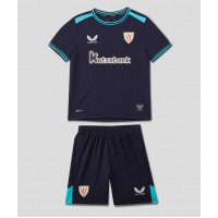 Athletic Bilbao Vonkajší Detský futbalový dres 2025-26 Krátky Rukáv (+ trenírky)